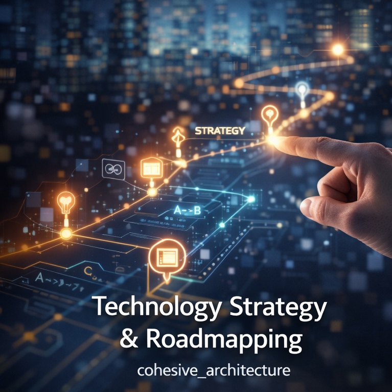 Technology Strategy services by Cohesive Architecture - Strategic planning, investment prioritisation, and technology roadmaps